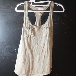 Light jade thin tank top